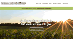 Desktop Screenshot of episcopalfarmworkerministry.org